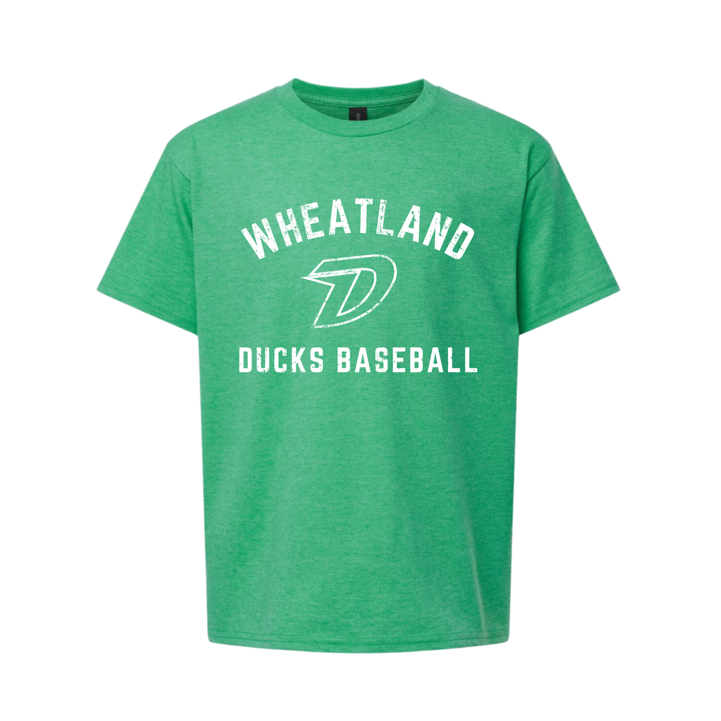 Wheatland Ducks Baseball Distressed Tee
