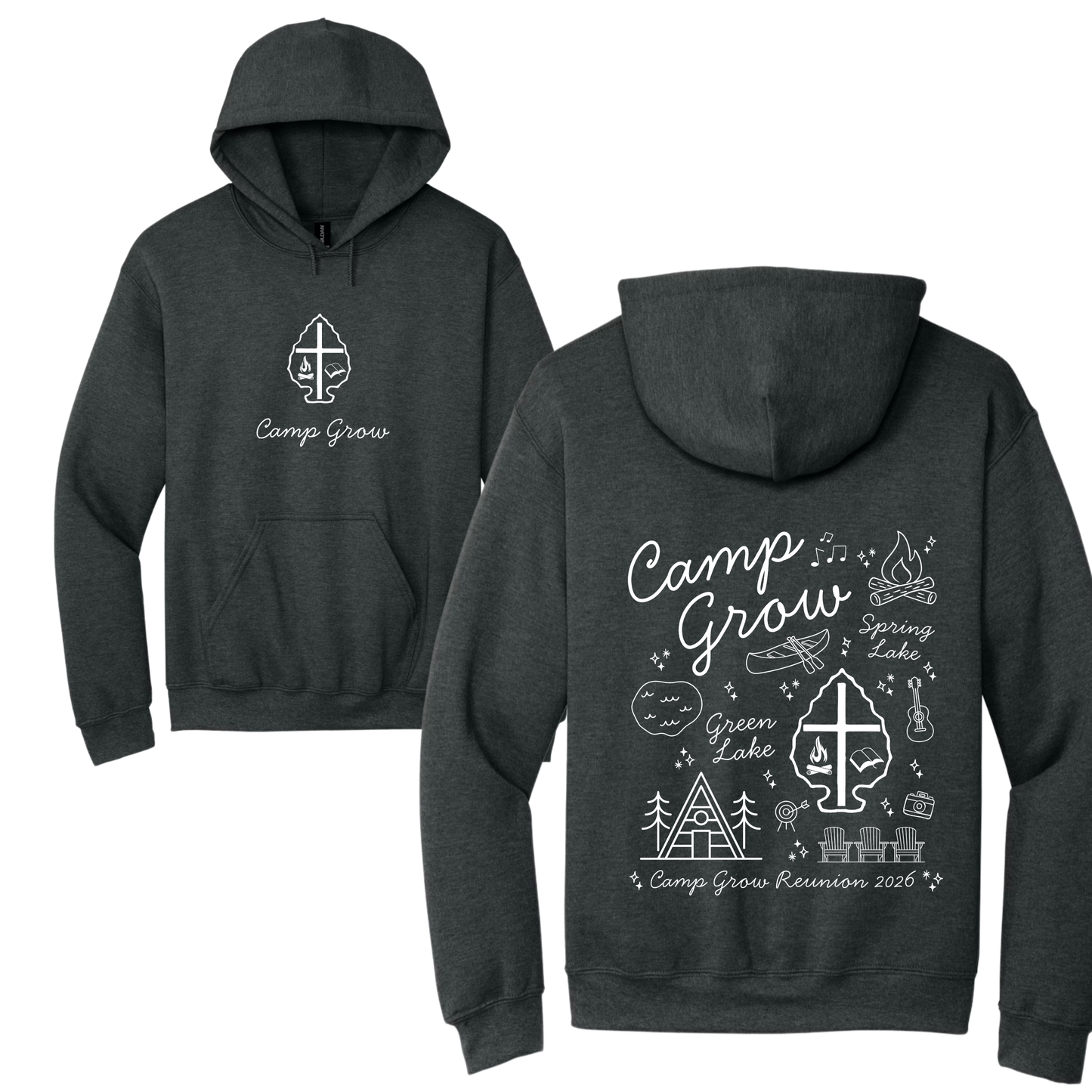 Camp Grow Reunion 2026 Hooded Sweatshirt