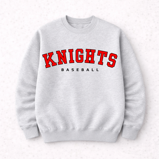 Knights Baseball Varsity Crew Sweatshirt