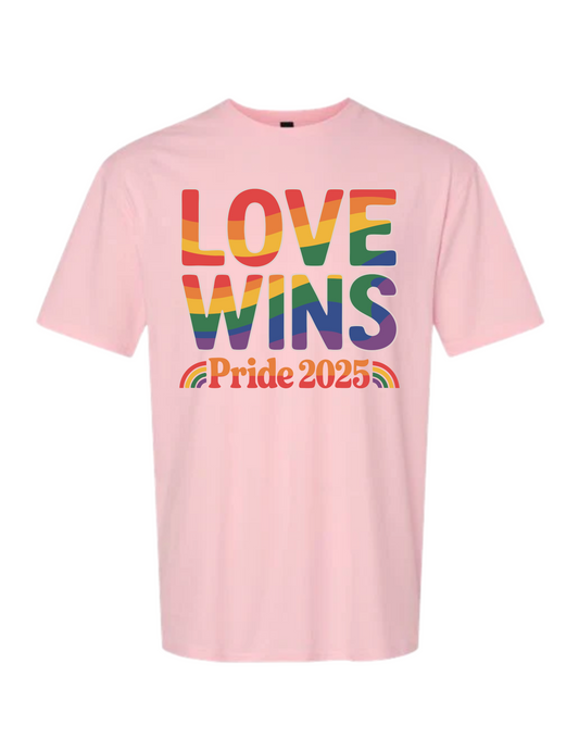 Aurora Pride Love Wins Tee