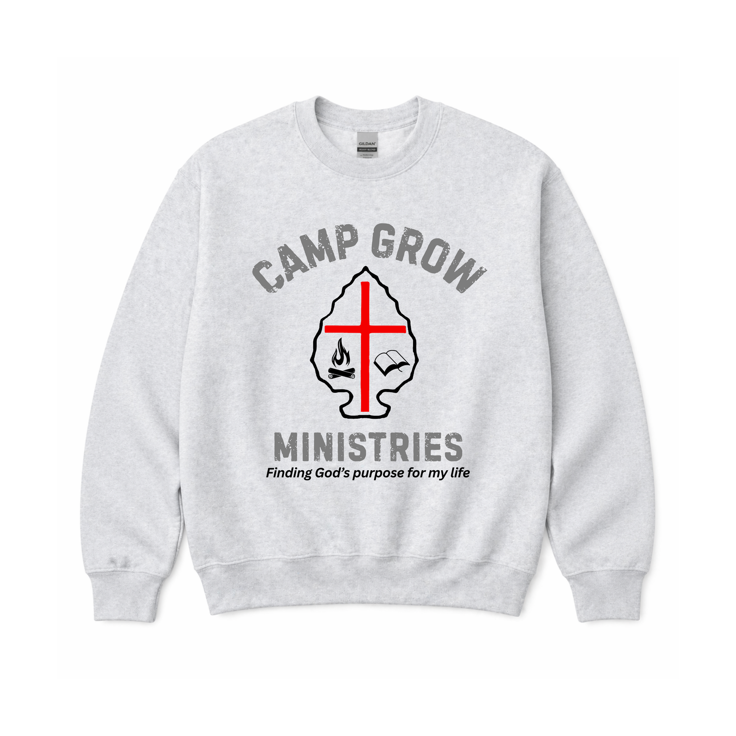 Camp Grow Vintage Crew Sweatshirt