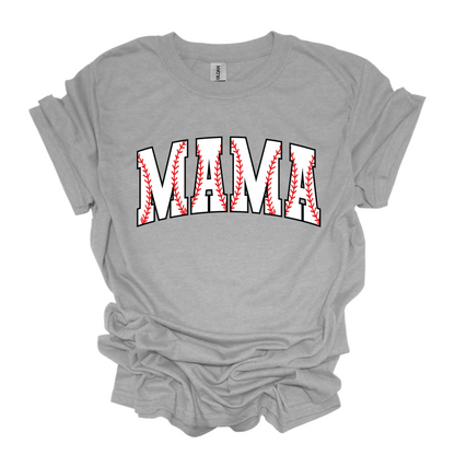 Baseball Mama Adult Tee