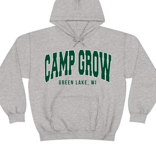 Camp Grow Green Lake Hooded Sweatshirt
