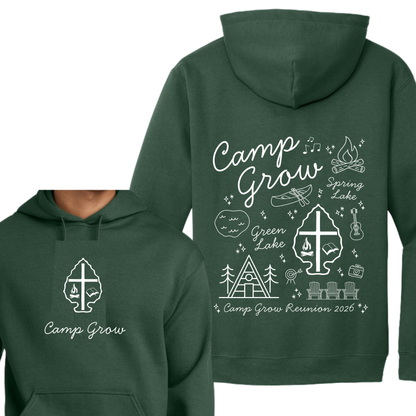 Camp Grow Reunion 2026 Hooded Sweatshirt