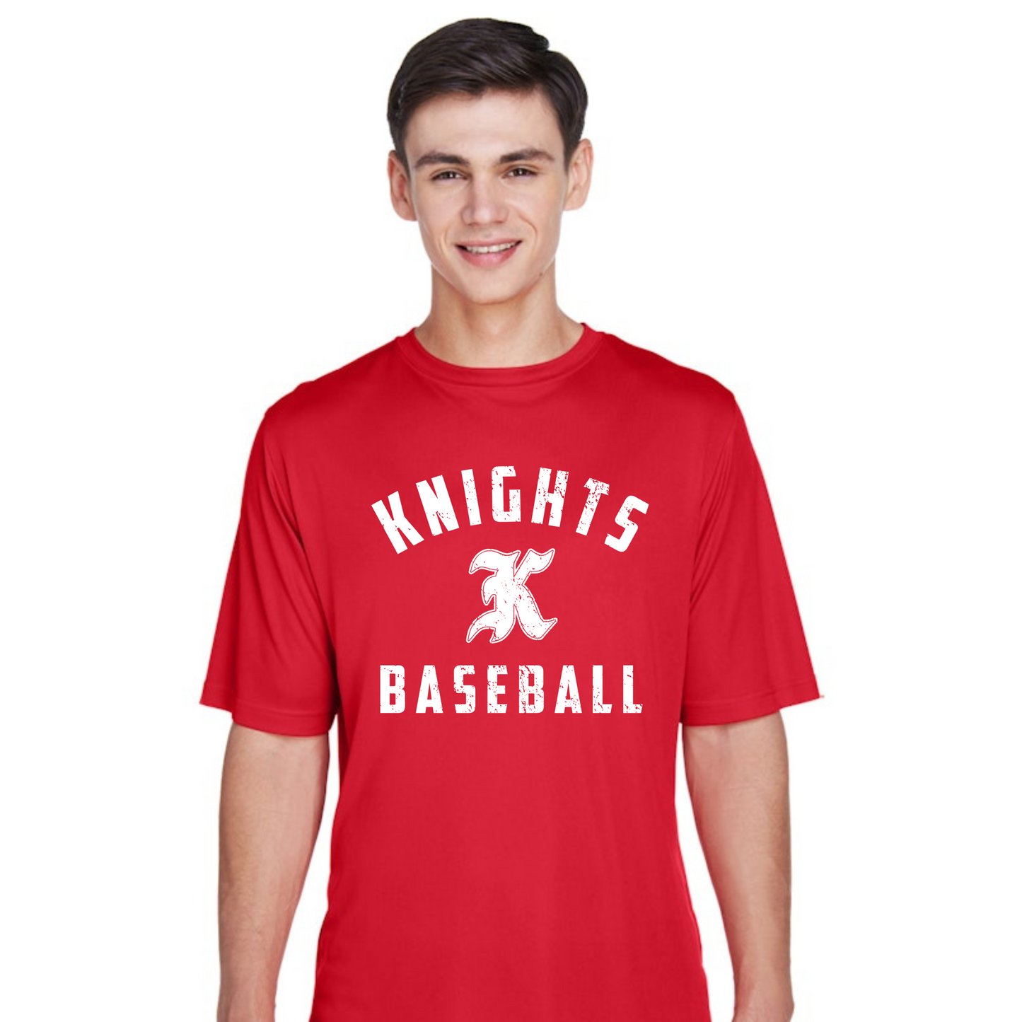 Knights Baseball Distressed Tee