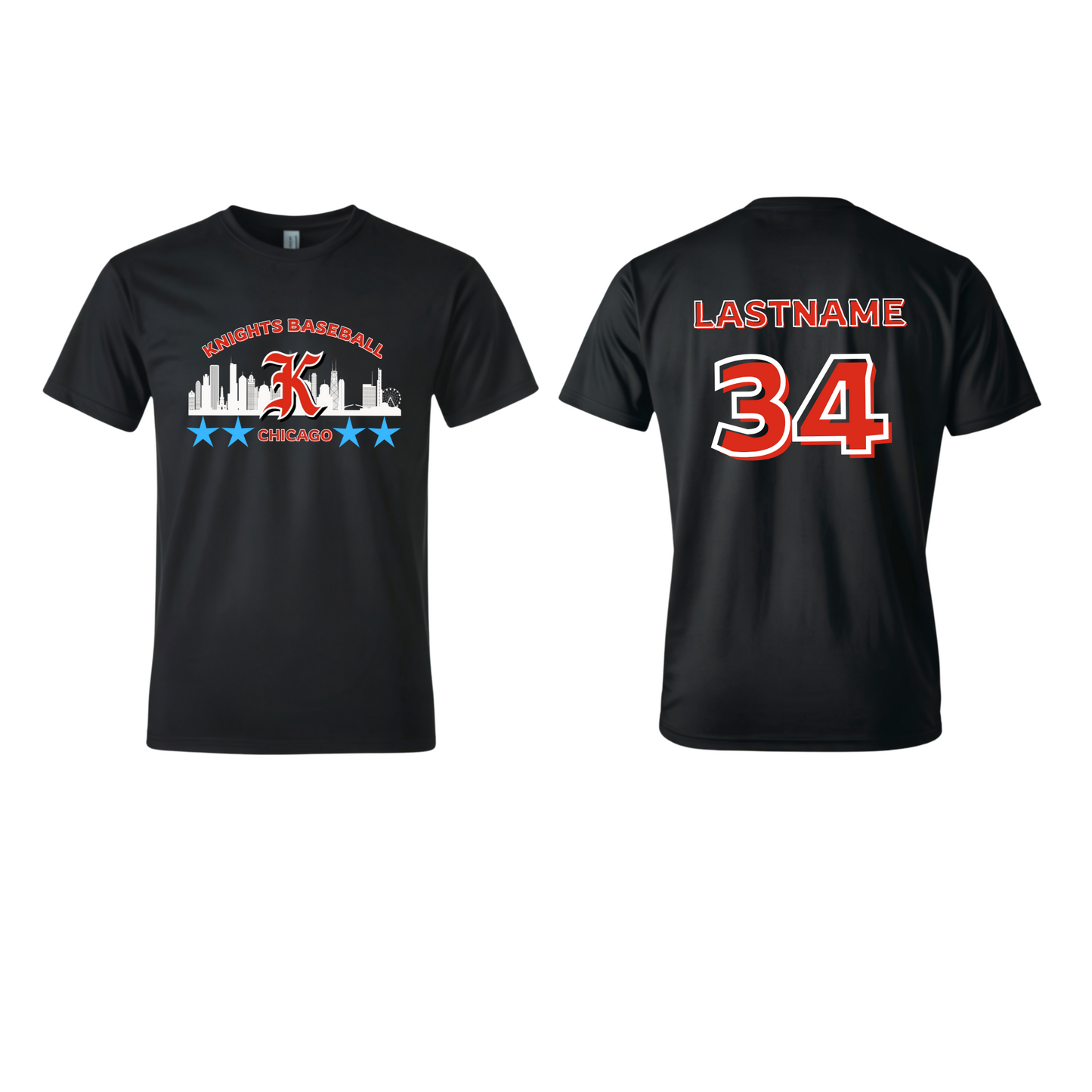 Knights Baseball Chicago Tee
